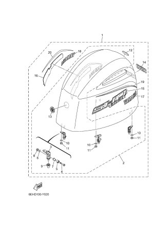 Diagram for TOP COWLING