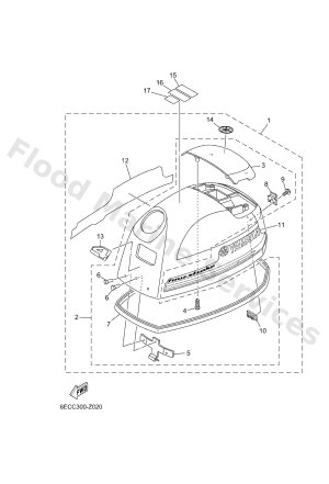 Diagram for TOP COWLING