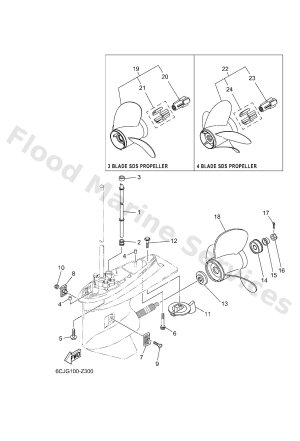 Diagram for LOWER CASING & DRIVE 2