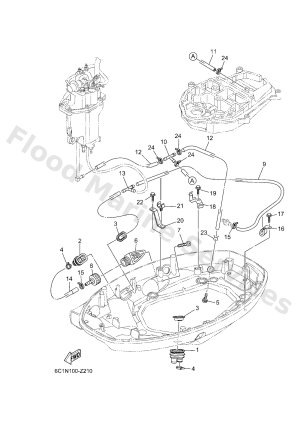 Diagram for BOTTOM COWLING 2