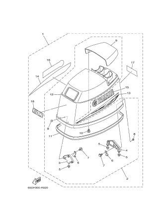 Diagram for TOP COWLING