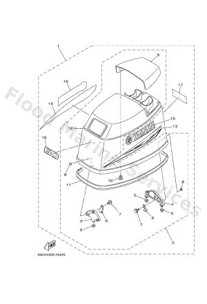 Diagram for TOP COWLING