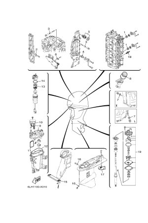 Diagram for SCHEDULED SERVICE PARTS