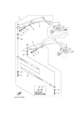 Diagram for STEERING GUIDE 2