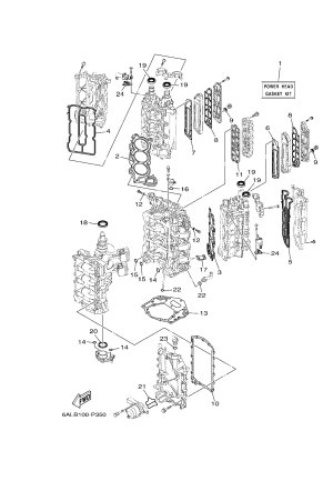 Diagram for REPAIR KIT 1