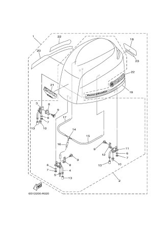 Diagram for TOP COWLING