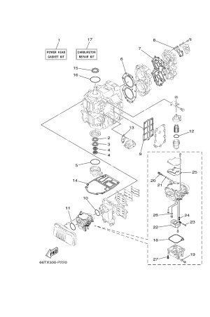Diagram for REPAIR KIT 1