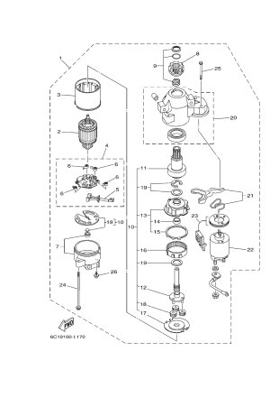 Diagram for STARTING MOTOR