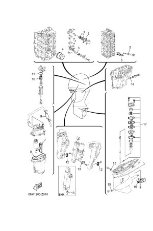 Diagram for SCHEDULED SERVICE PARTS