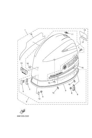 Diagram for TOP COWLING