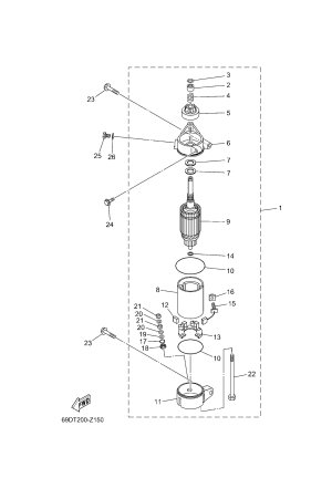 Diagram for STARTING MOTOR