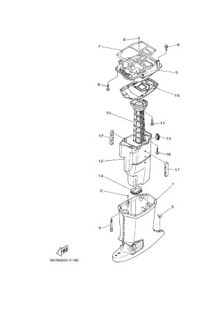 Diagram for UPPER CASING