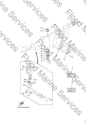 Diagram for REPAIR KIT 1