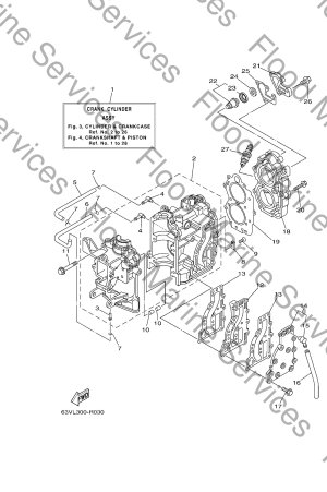Diagram for CYLINDER & CRANKCASE