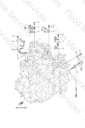 Diagram for CYLINDER & CRANKCASE 3