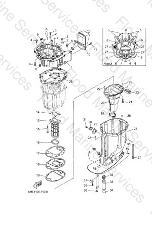 Diagram for UPPER CASING