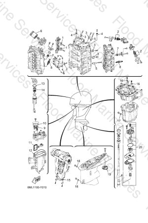 Diagram for SCHEDULED SERVICE PARTS