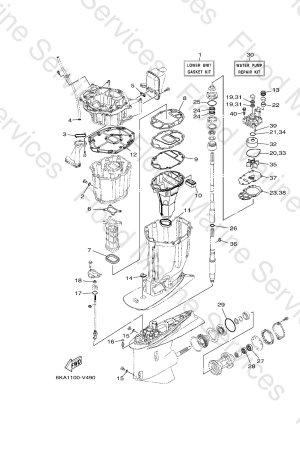 Diagram for REPAIR KIT 2