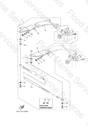 Diagram for STEERING GUIDE 2