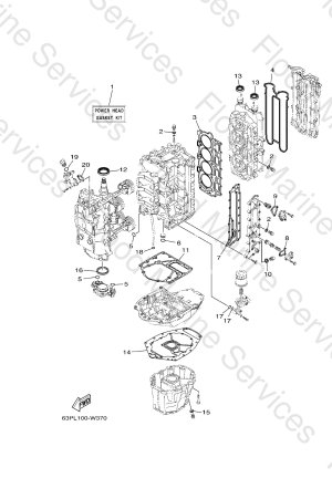 Diagram for REPAIR KIT 1