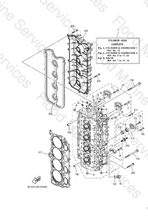 Diagram for CYLINDER & CRANKCASE 2