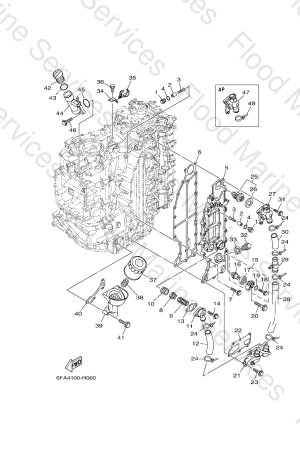 Diagram for CYLINDER & CRANKCASE 3