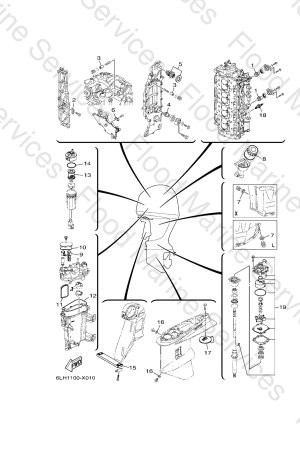 Diagram for SCHEDULED SERVICE PARTS
