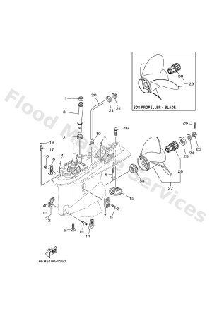 Diagram for LOWER CASING & DRIVE 2