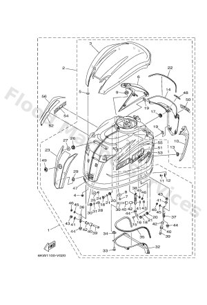 Diagram for TOP COWLING