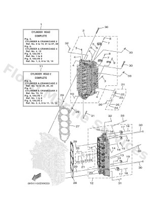Diagram for CYLINDER & CRANKCASE 2