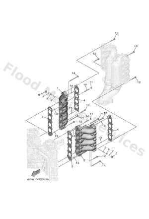 Diagram for EXHAUST 1