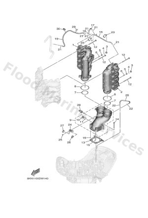 Diagram for EXHAUST 2
