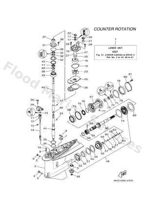 Diagram for LOWER CASING & DRIVE 3