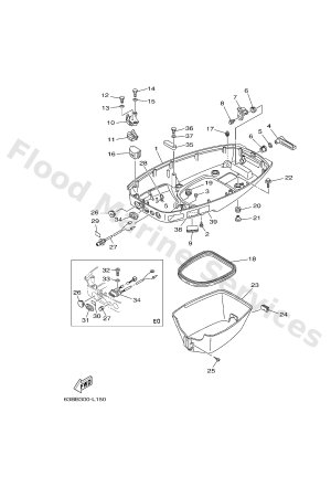 Diagram for BOTTOM COWLING
