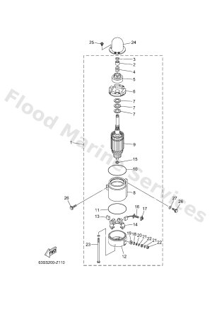 Diagram for STARTING MOTOR