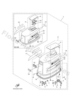 Diagram for TOP COWLING