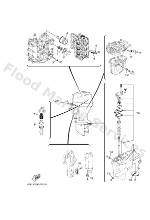 Diagram for SCHEDULED SERVICE PARTS