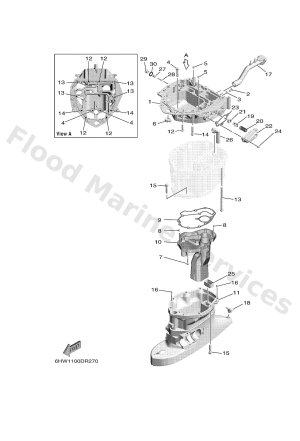 Diagram for UPPER CASING