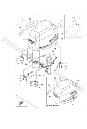 Diagram for TOP COWLING
