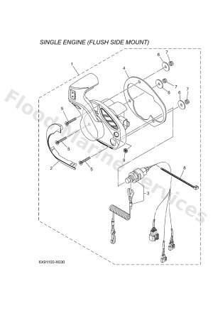 Diagram for DEC 3 (FLUSH SIDE MOUNT)