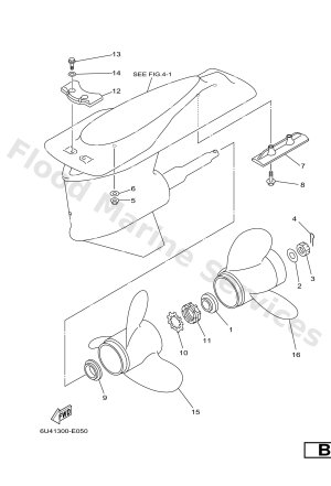 Diagram for LOWER CASING & DRIVE 2