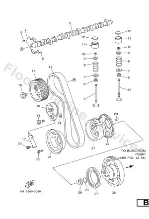 Diagram for CAMSHAFT & VALVE
