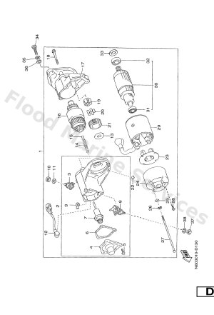 Diagram for STARTING MOTOR