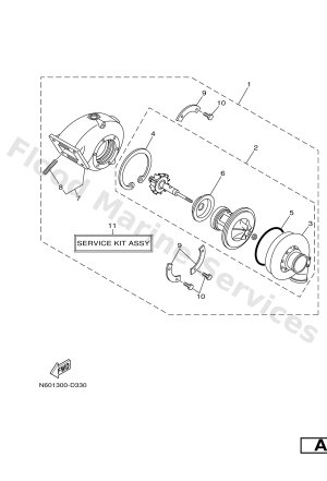 Diagram for TURBO SUPERCHARGER ASSY