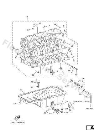 Diagram for CYLINDER BLOCK