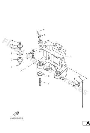 Diagram for TRANSOM PLATE