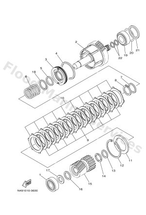 Diagram for GEAR SHAFT (HM130-2)