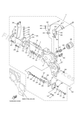 Diagram for SELECTOR VALVE (HM130-2)