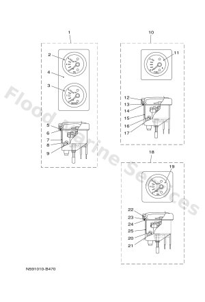 Diagram for METER PANEL 2 (OPTION)