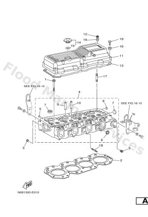 Diagram for CYLINDER HEAD